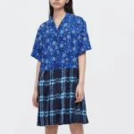 Featured thumbnail for Marni X Uniqlo open-front pleated dress, size M