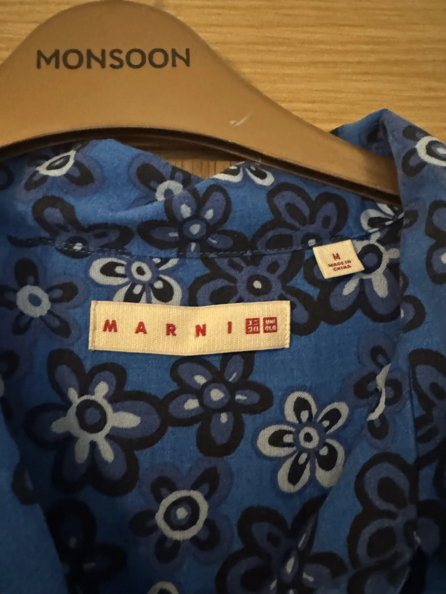Image for Marni X Uniqlo open-front pleated dress, size M