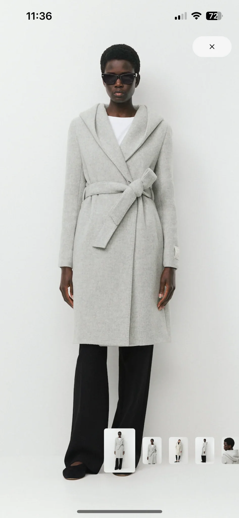 Image for Manteau de laine Aritzia