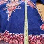 Thumbnail for Authentic 70s Vintage Boho Navy blue Dashiki Tunic hippie