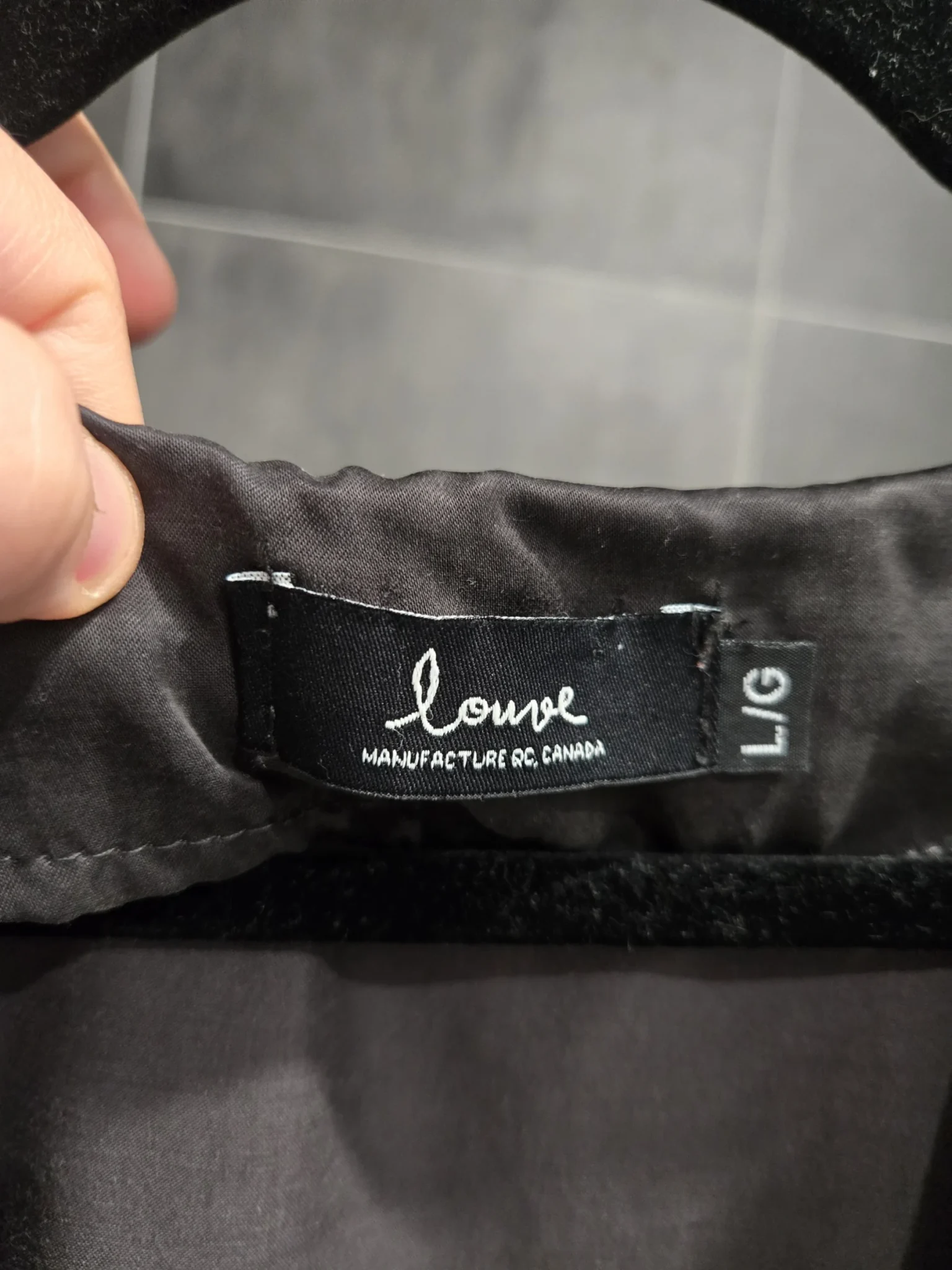 Image for Louve Design grey open-front cardigan