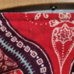 Thumbnail for Authentic 70s Vintage Boho Burgundy Dashiki Tunic hippie