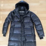 Thumbnail for Aritzia Super Puff Hi Gloss coat, black, XSmall