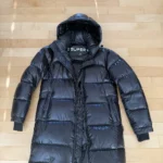 Thumbnail for Aritzia Super Puff Hi Gloss coat, black, XSmall