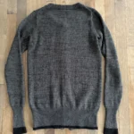 Thumbnail for Free People – Dark grey knitted jumper with zip (women’s, TP/XS)