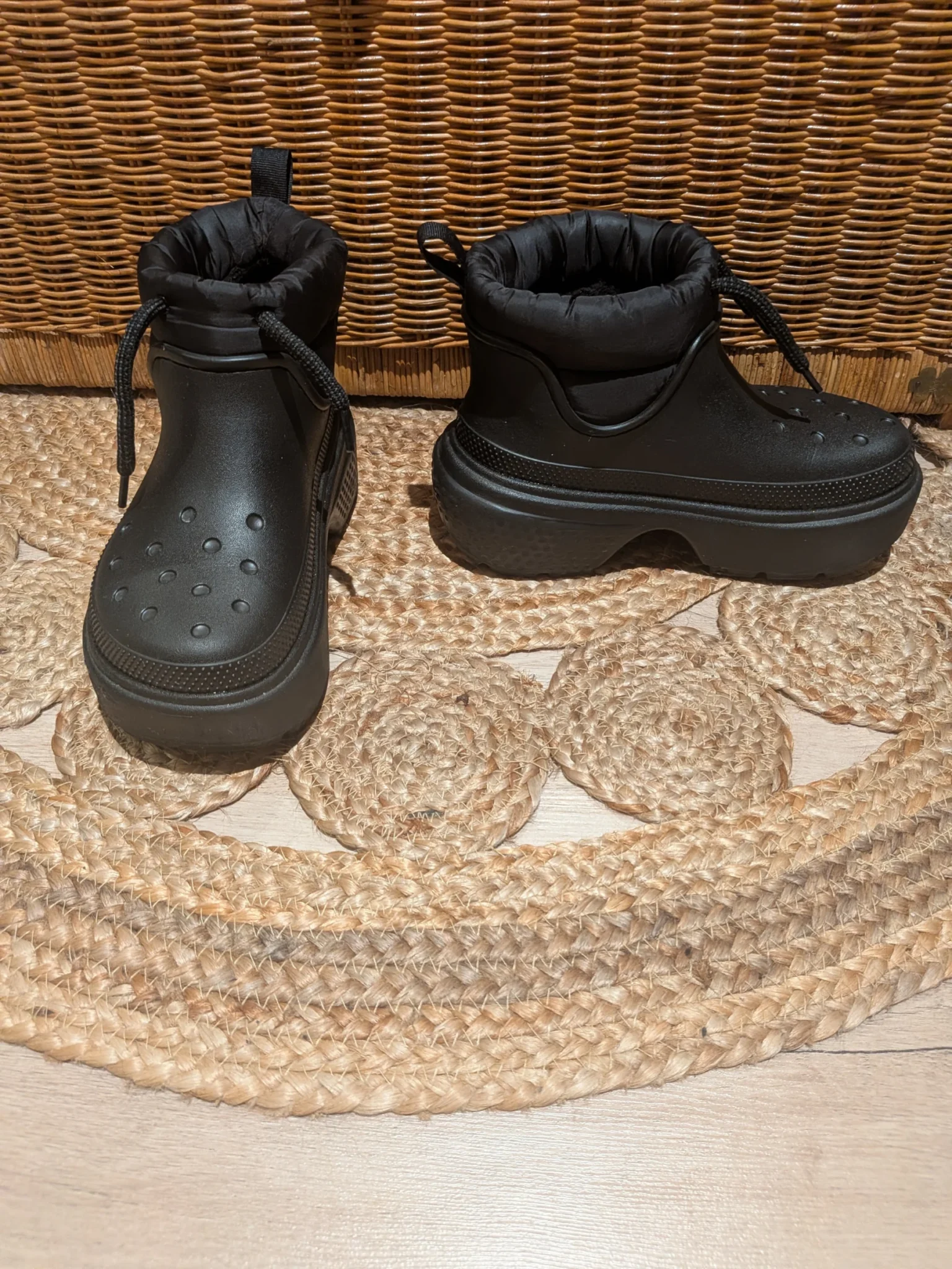 Image for 🖤 Bottes Crocs noire