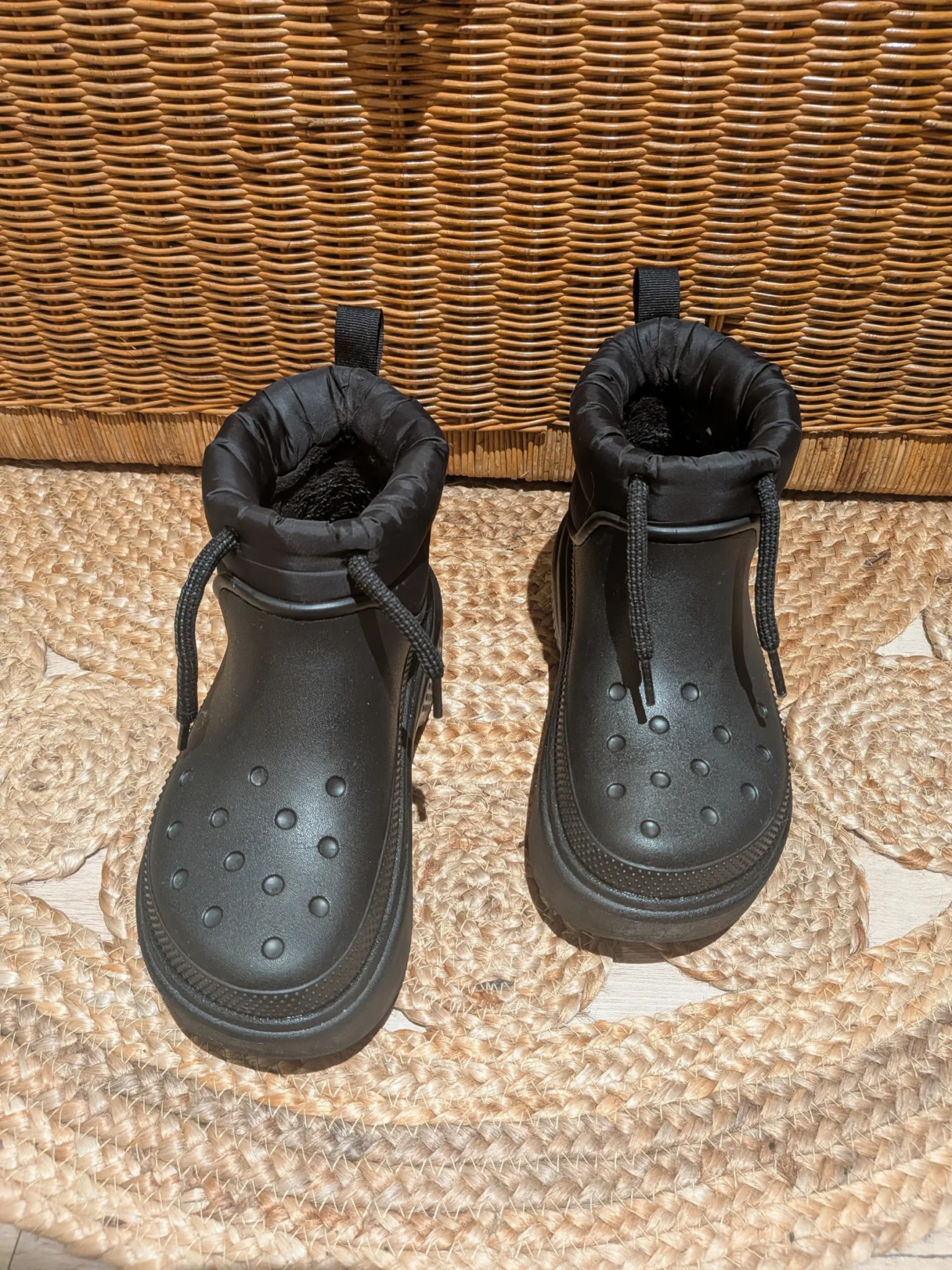 Image for 🖤 Bottes Crocs noire