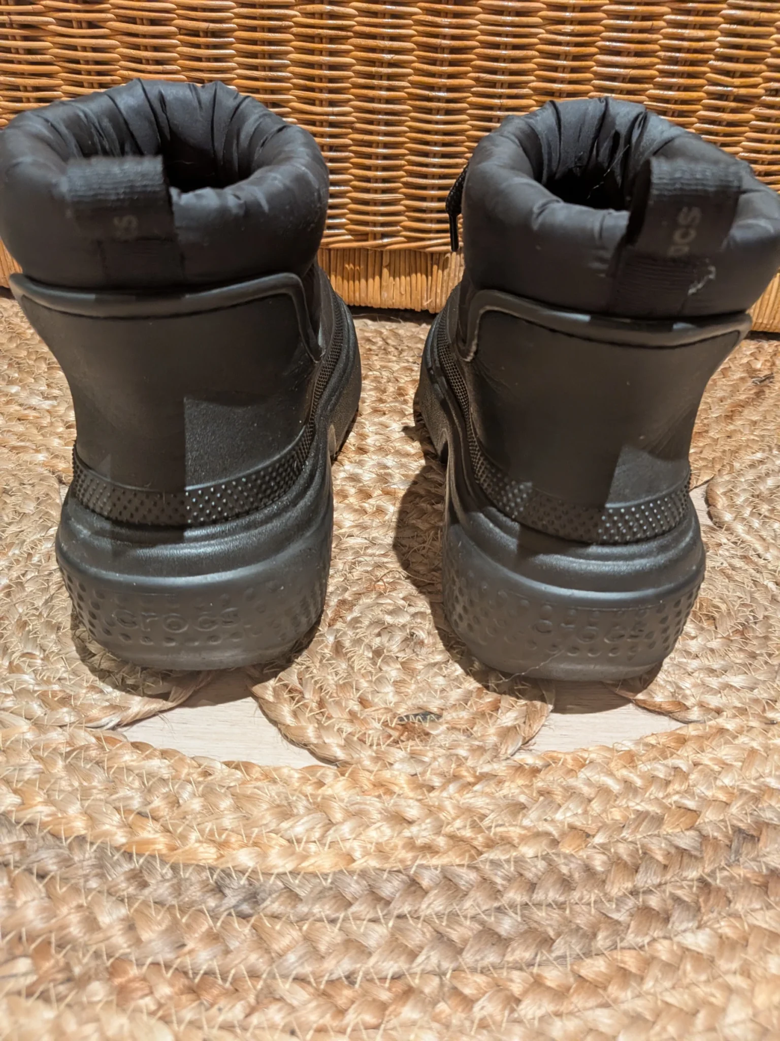 Image for 🖤 Bottes Crocs noire