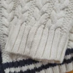 Thumbnail for Lauren ralph lauren Vintage Linen and cotton cable knit tennis cardigan