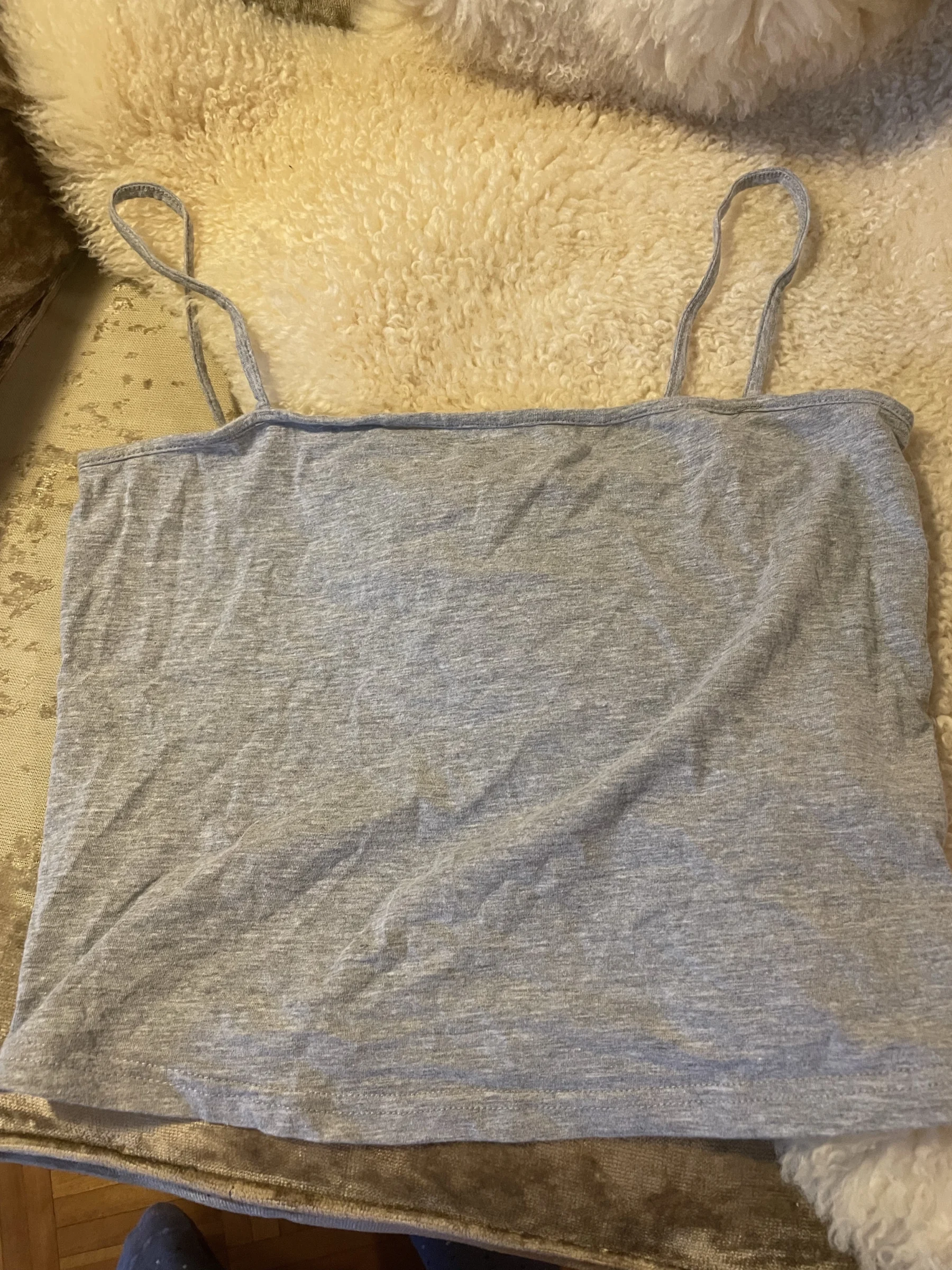 Camisole spaghetti crop petit medium HM seconde main