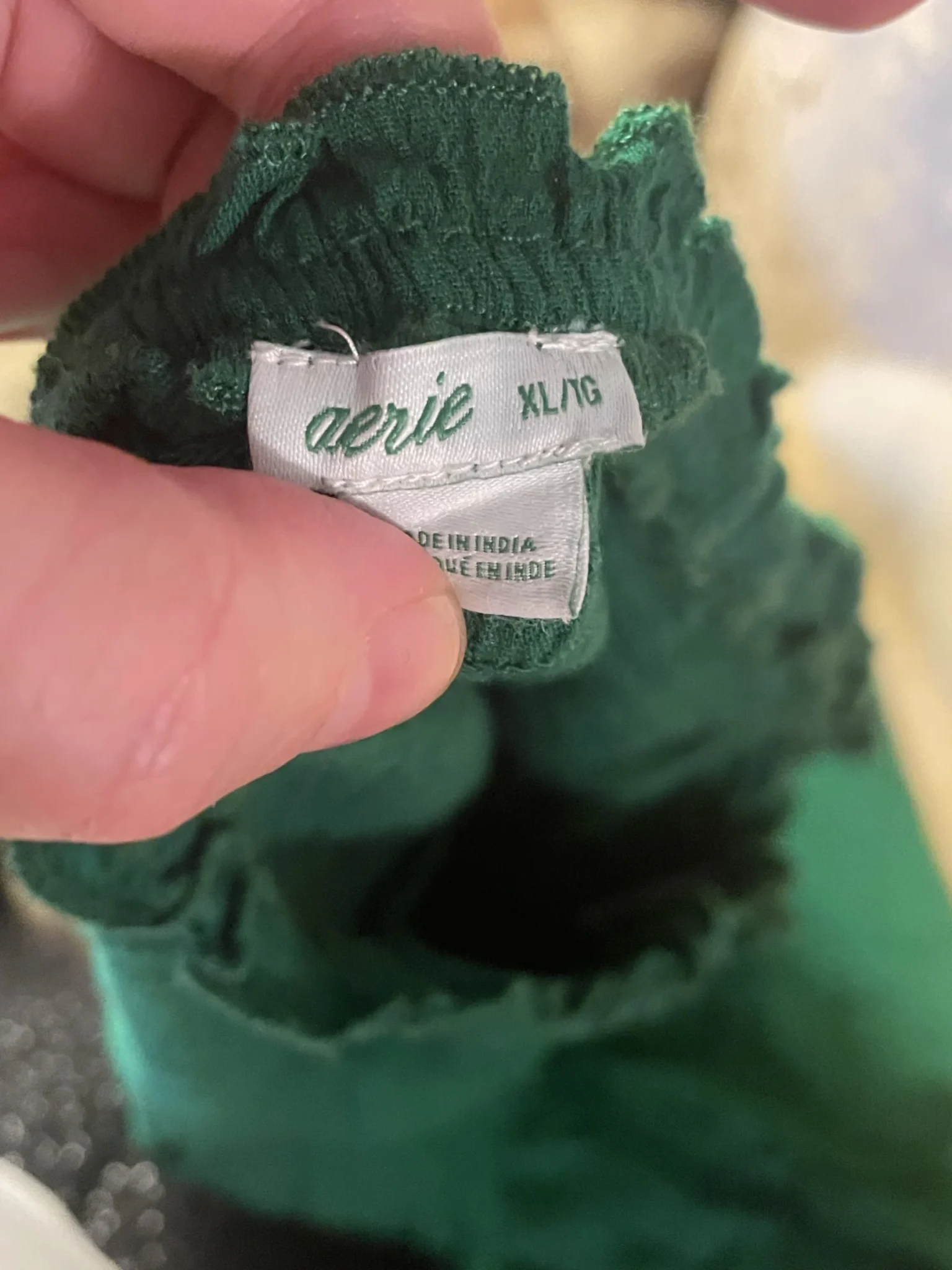 Featured image for Robe verte bohémienne