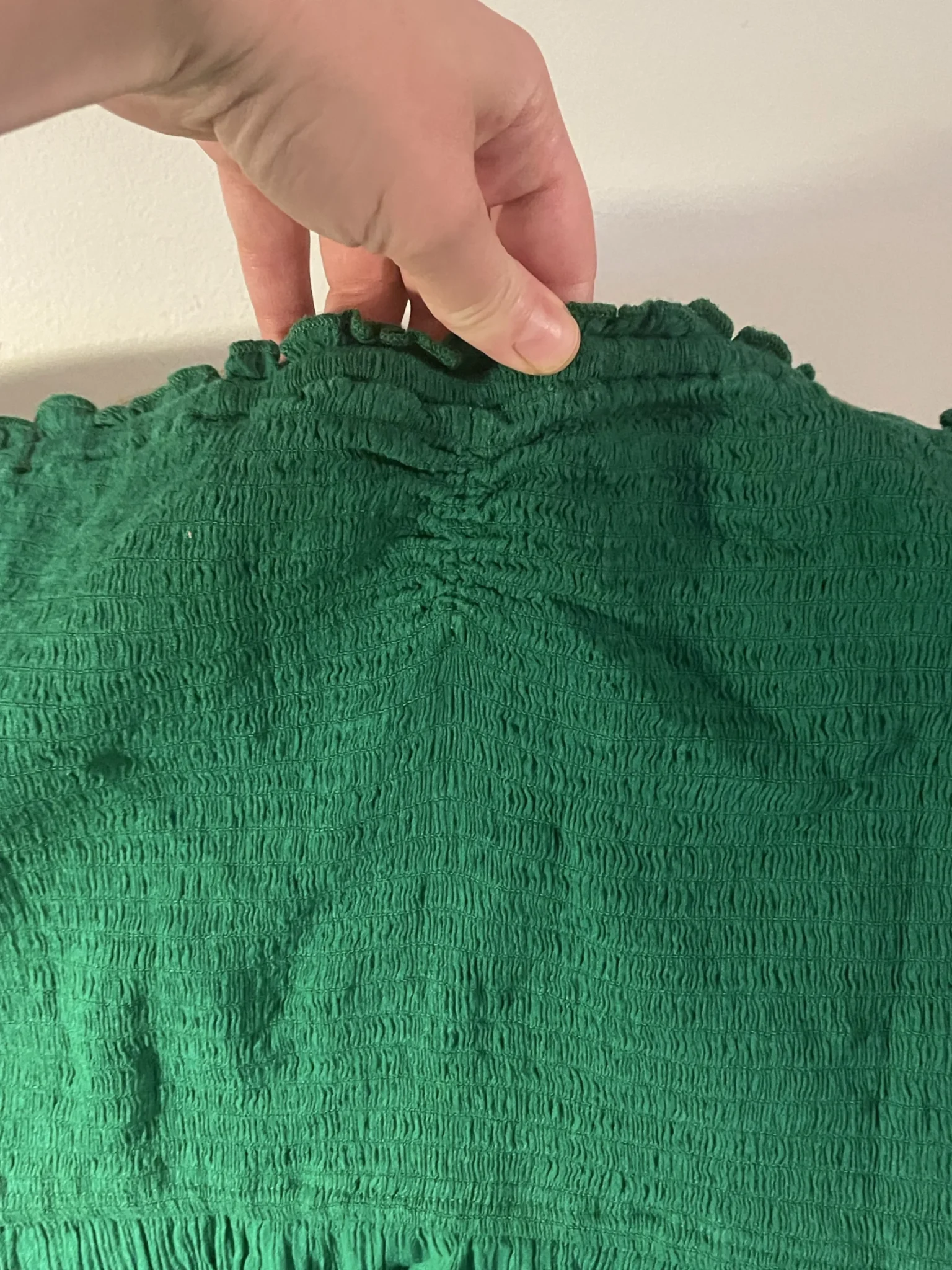 Image for Robe verte bohémienne