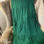 Thumbnail for Robe verte bohémienne