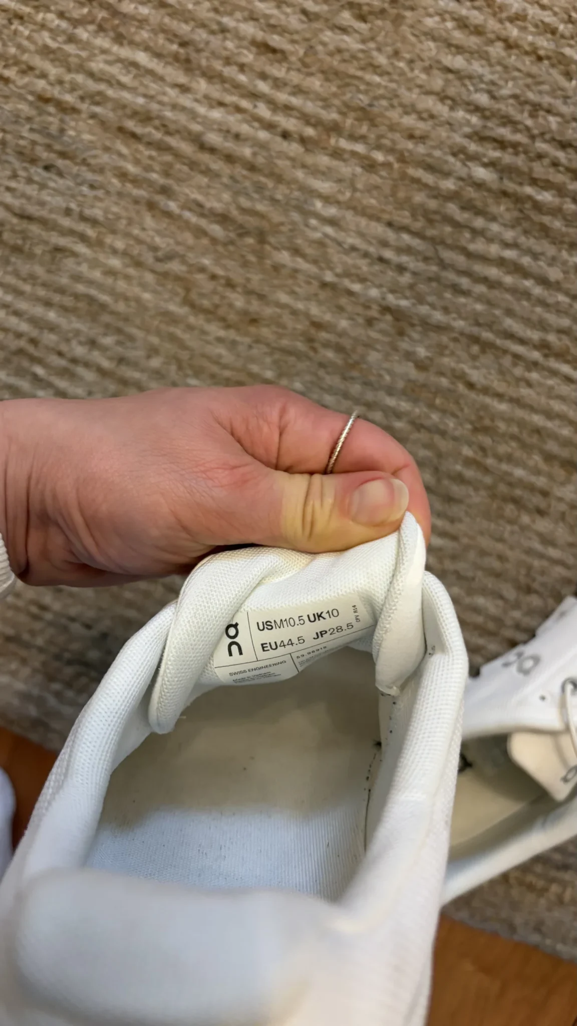 Image for Souliers ON blanc