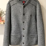 Featured thumbnail for Giesswein – Cardigan autrichien gris chiné | Taille 52