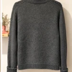 Thumbnail for MEXX – Anthracite grey zipped cardigan made from wool and alpaca