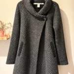 Featured thumbnail for Max Studio herringbone coat – Size L