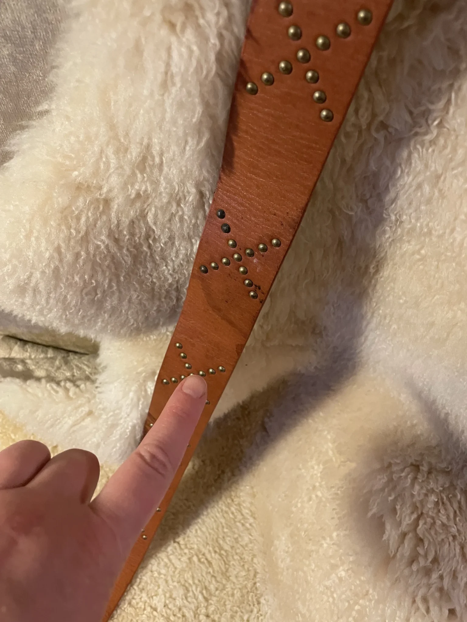Image for Belle ceinture tan one size équivalent à médium