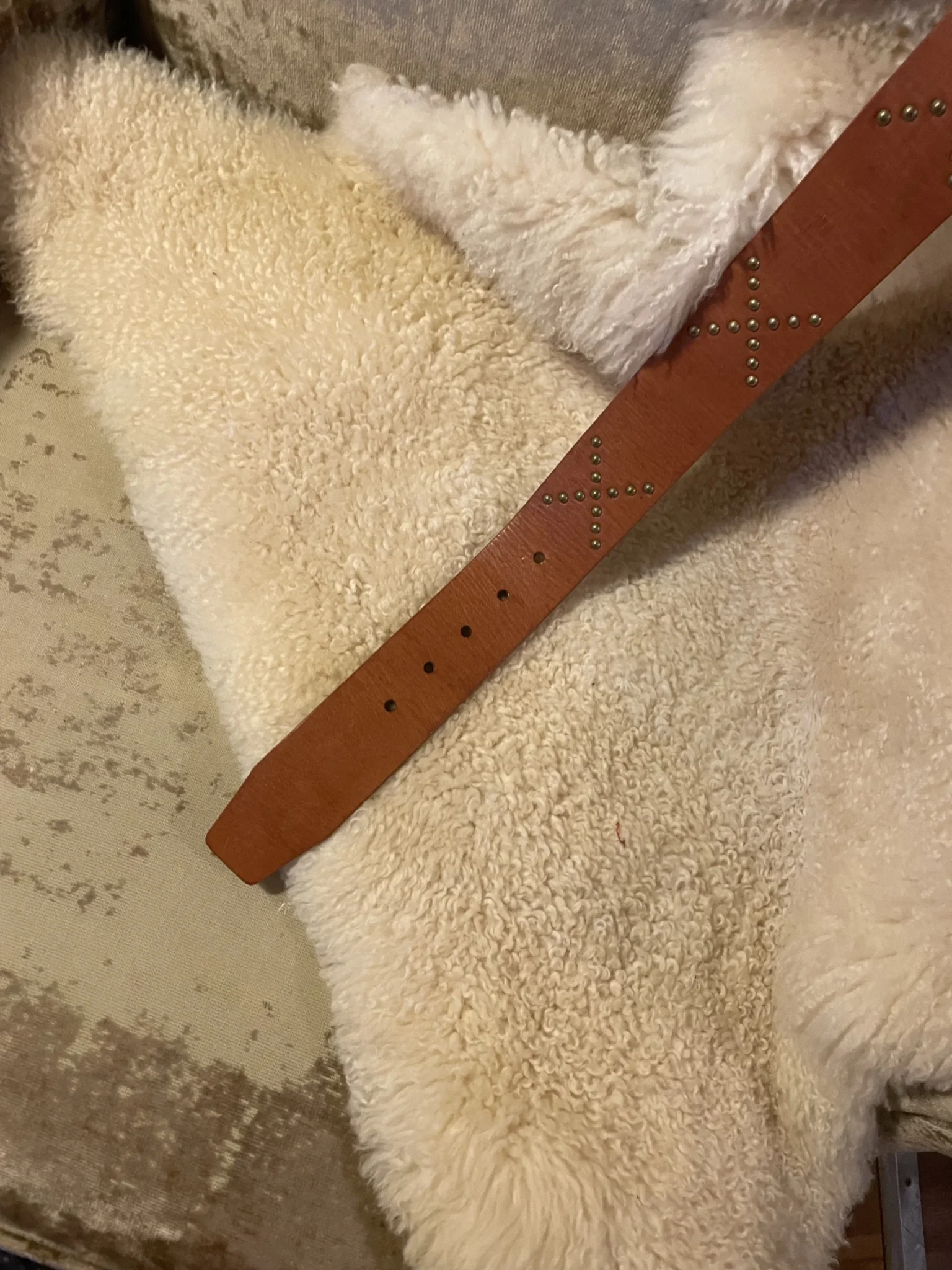 Image for Belle ceinture tan one size équivalent à médium