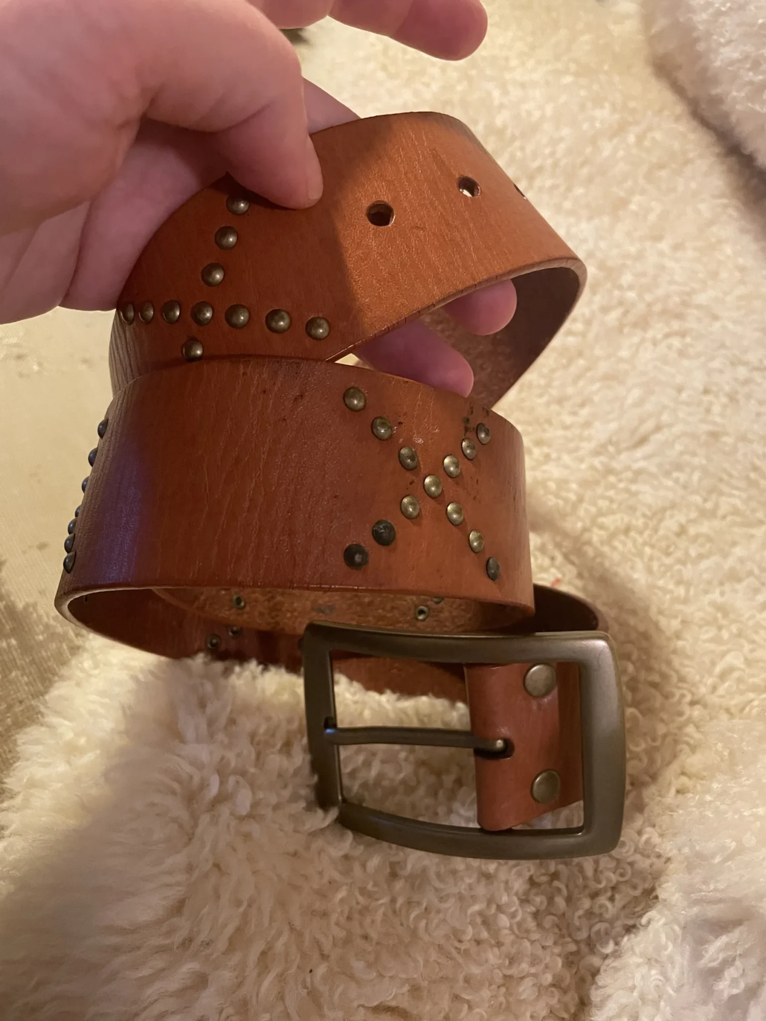 Image for Belle ceinture tan one size équivalent à médium