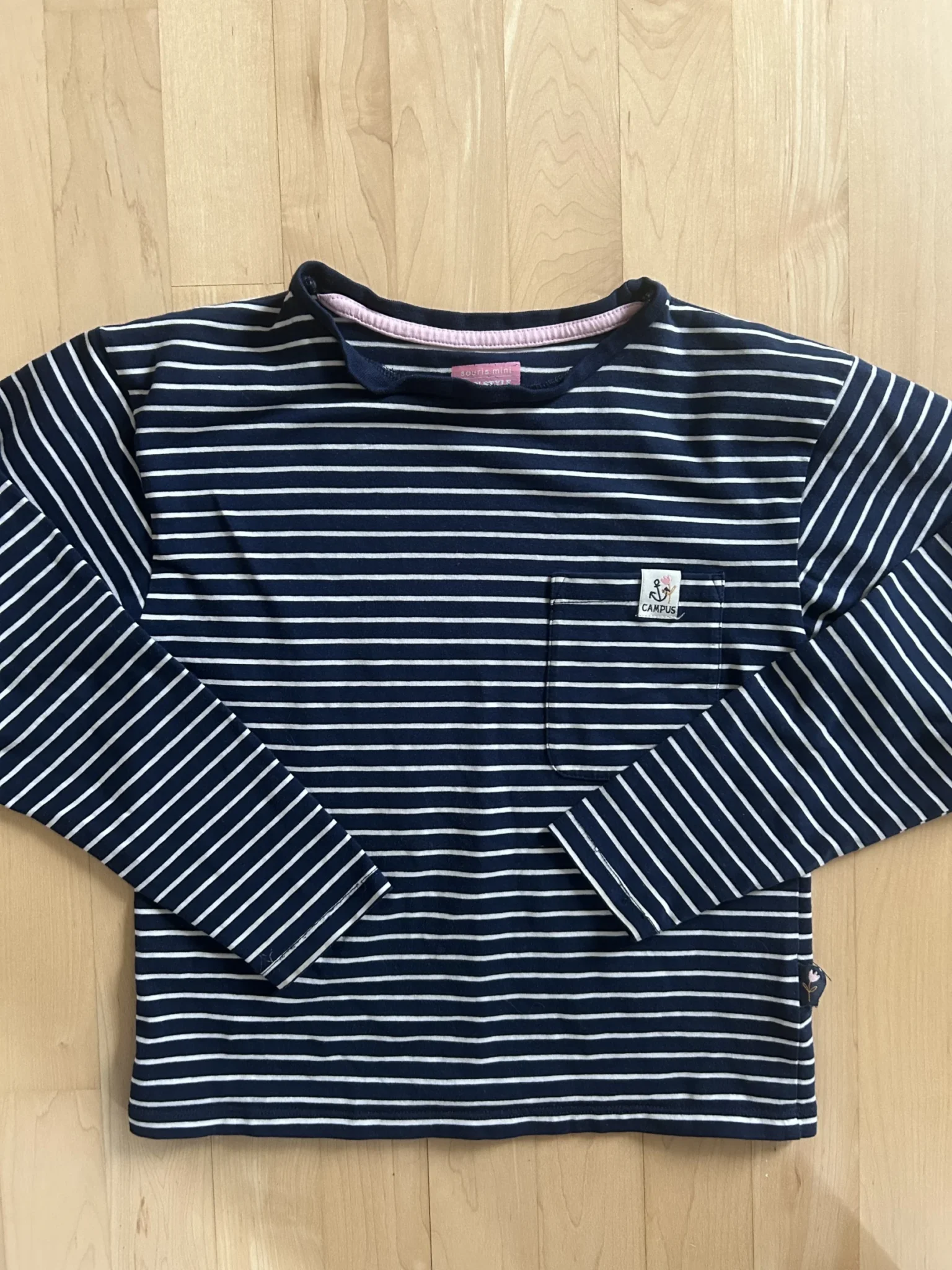 Featured image for Striped jumper, Mini Mouse, age 7