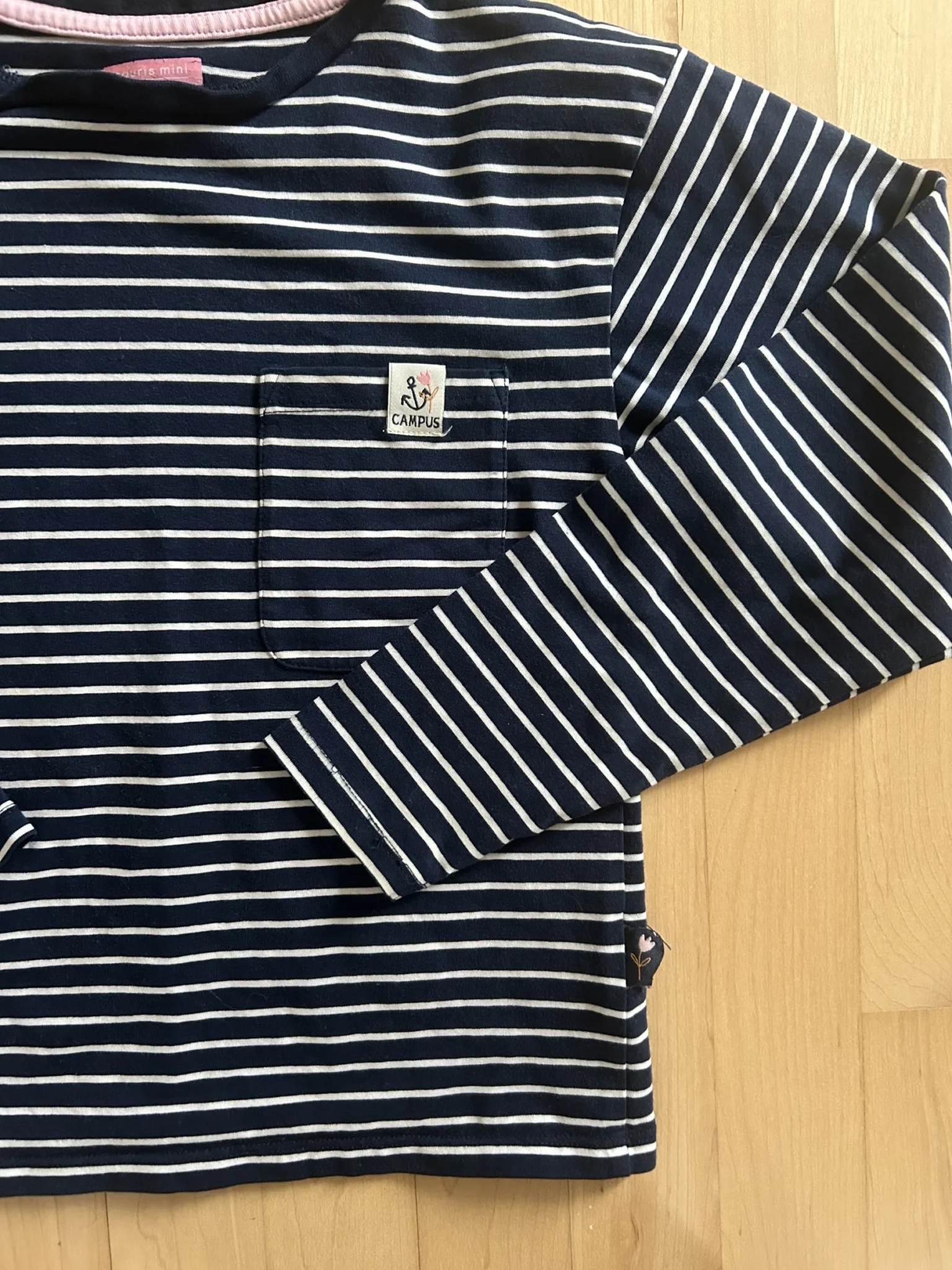 Image for Striped jumper, Mini Mouse, age 7