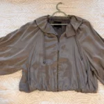 Featured thumbnail for Zara satin-effect bomber jacket