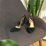 Featured thumbnail for Black suede Michael Kors high heels