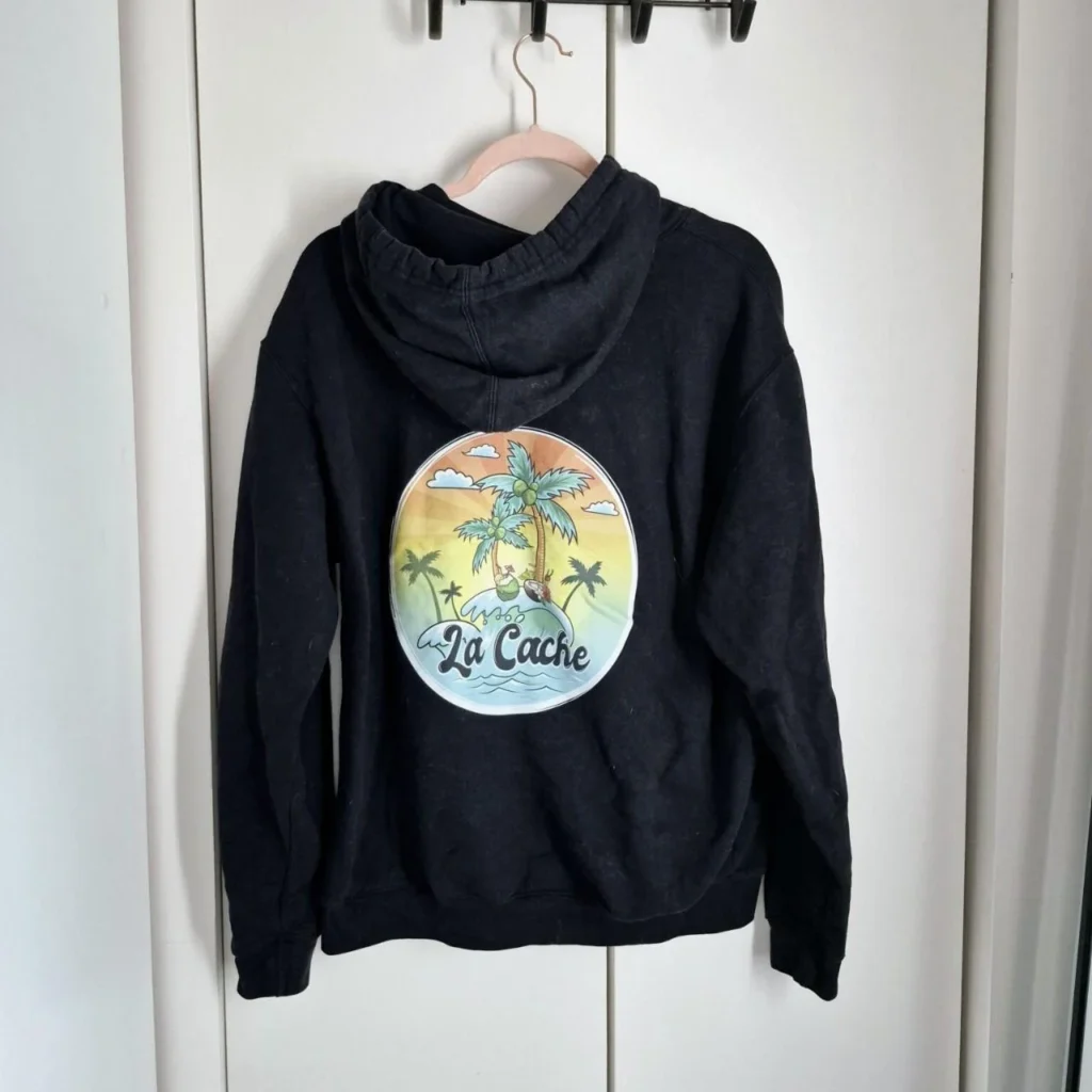 Image for La Cache black hoodie, size medium