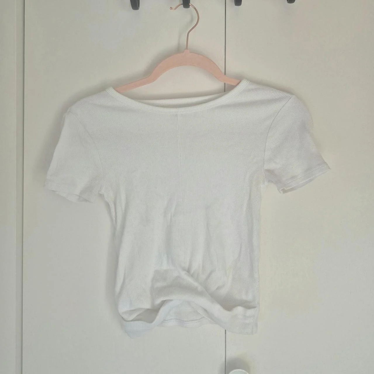 Hollister white jumper, size XS Hollister seconde main