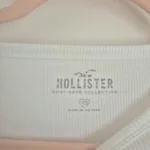 Thumbnail for Hollister white jumper, size XS