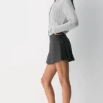 Thumbnail for 🌷Olive mini-skirt – Aritzia