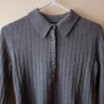 Thumbnail for Merino wool polo shirt