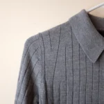 Thumbnail for Merino wool polo shirt
