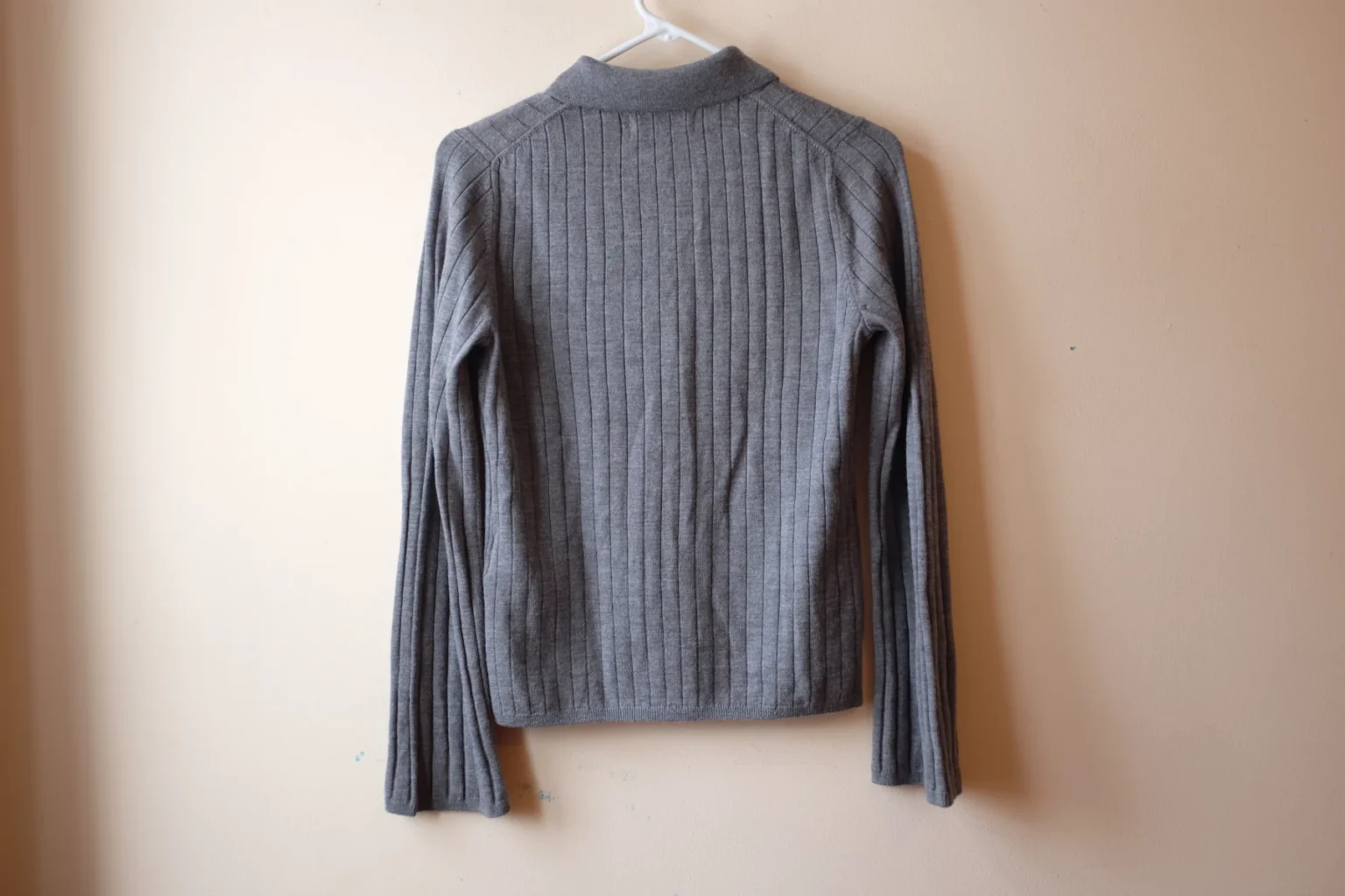 Image for Merino wool polo shirt