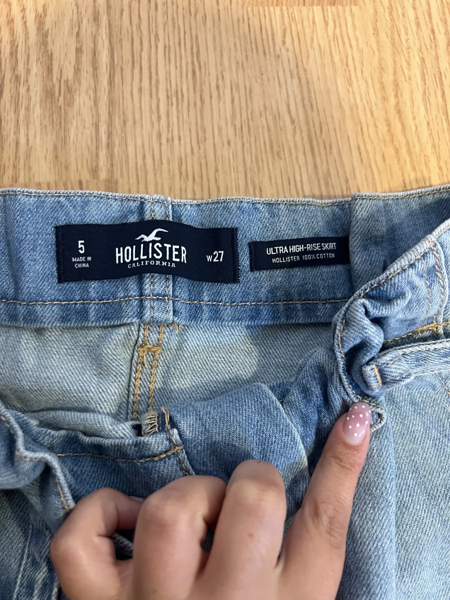 Image for Denim skirt