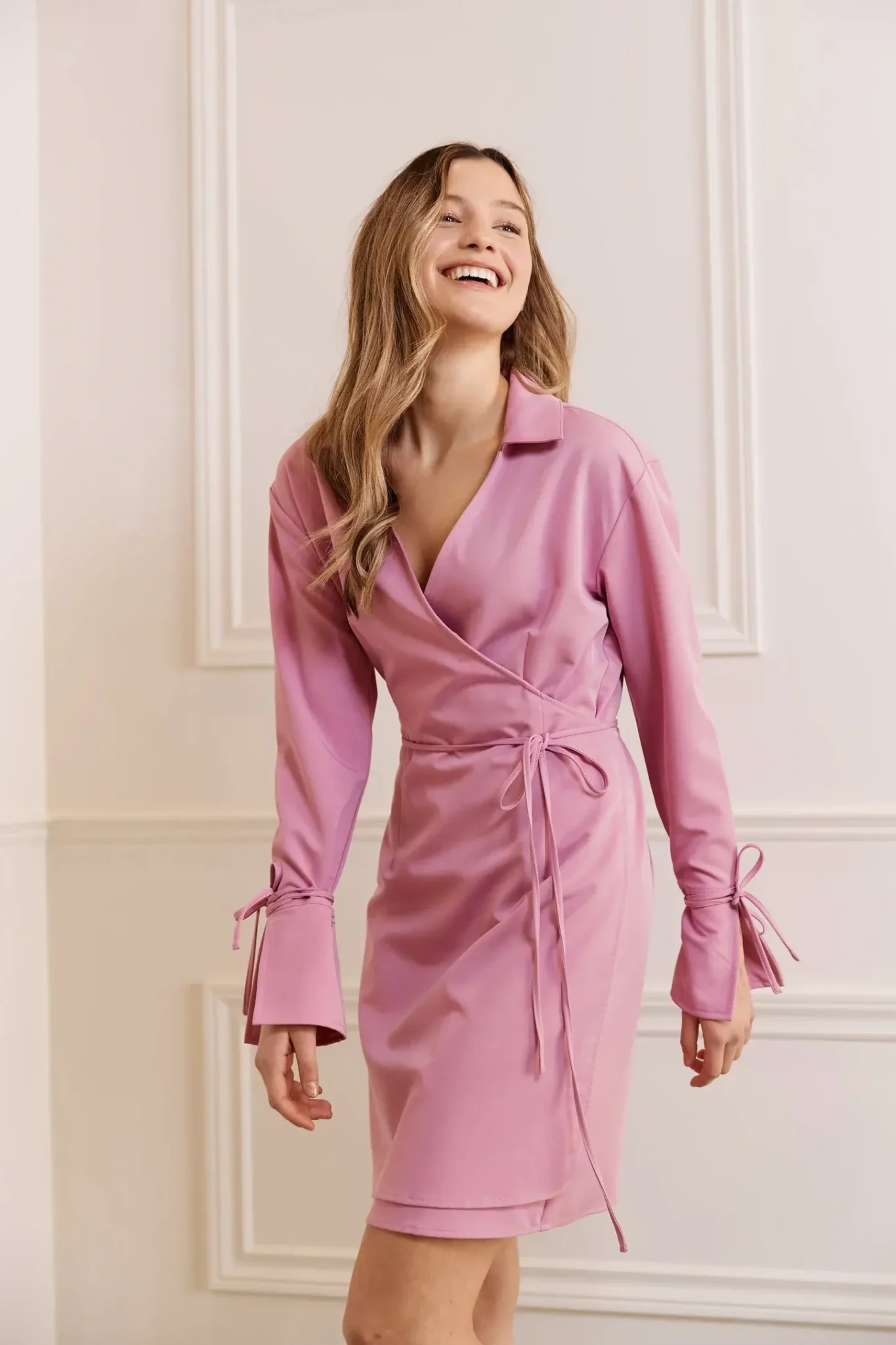 Image for Short wrap dress - Womance