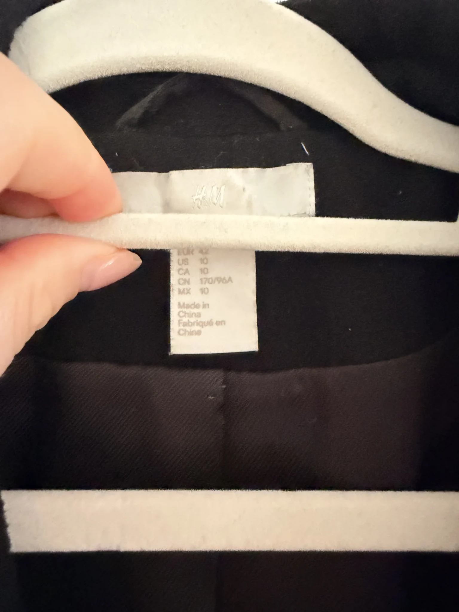 Image for Women’s long black coat