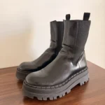 Featured thumbnail for Black mid-season boots from ZARA