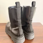 Thumbnail for Black mid-season boots from ZARA