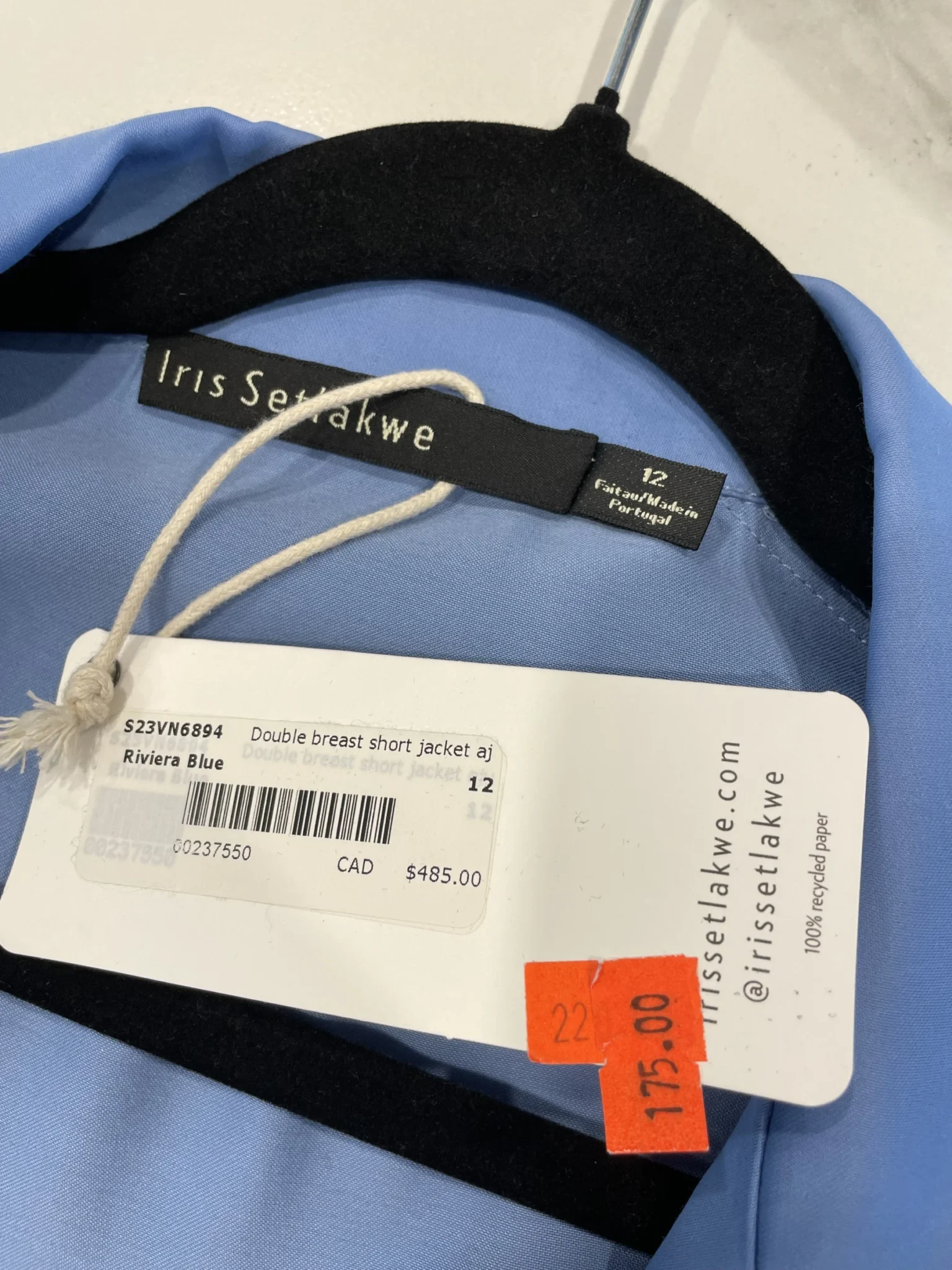 Image for Iris Setlakwe jacket
