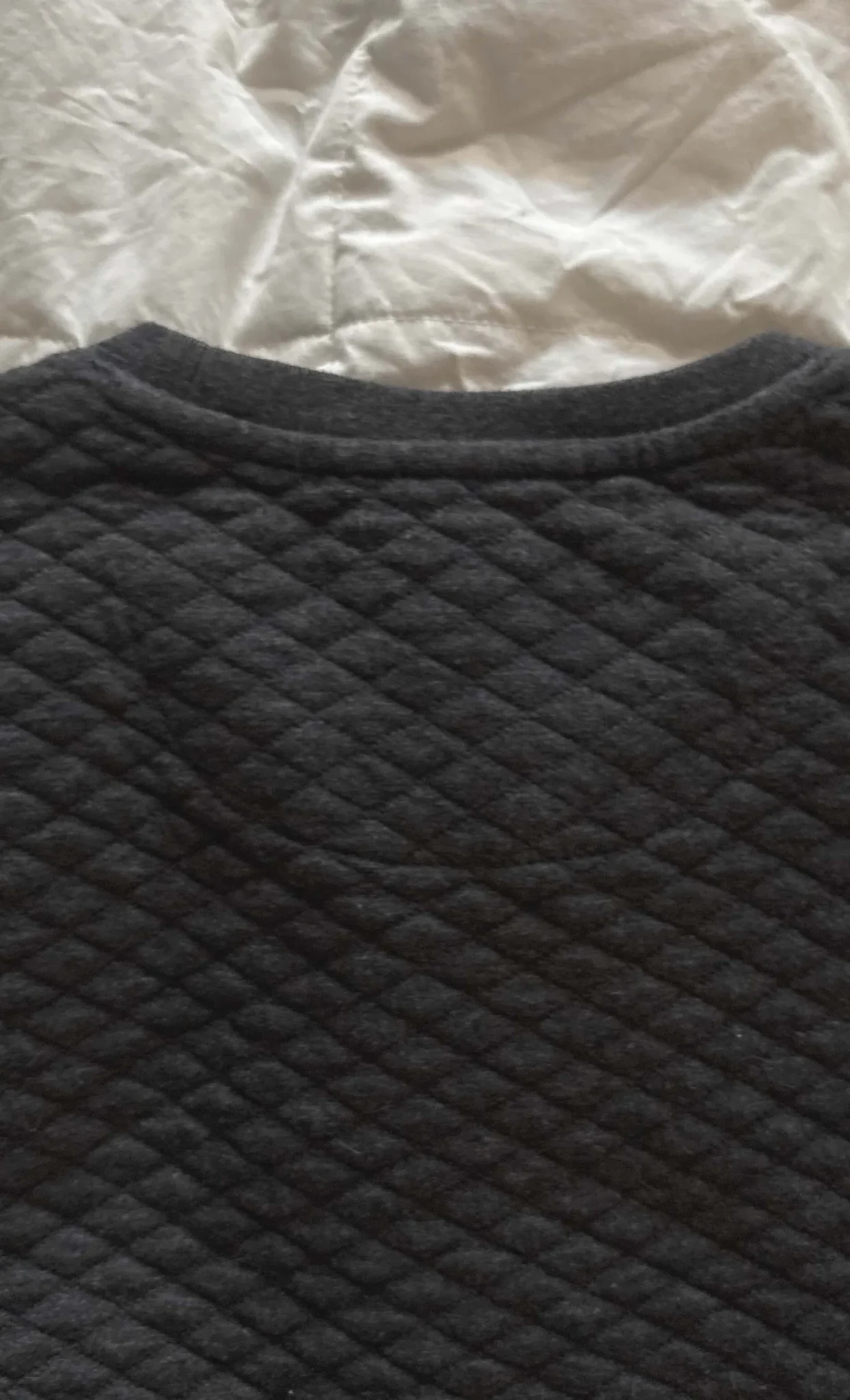 Image for Dark grey Brixton quilted jumper
