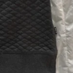 Thumbnail for Dark grey Brixton quilted jumper