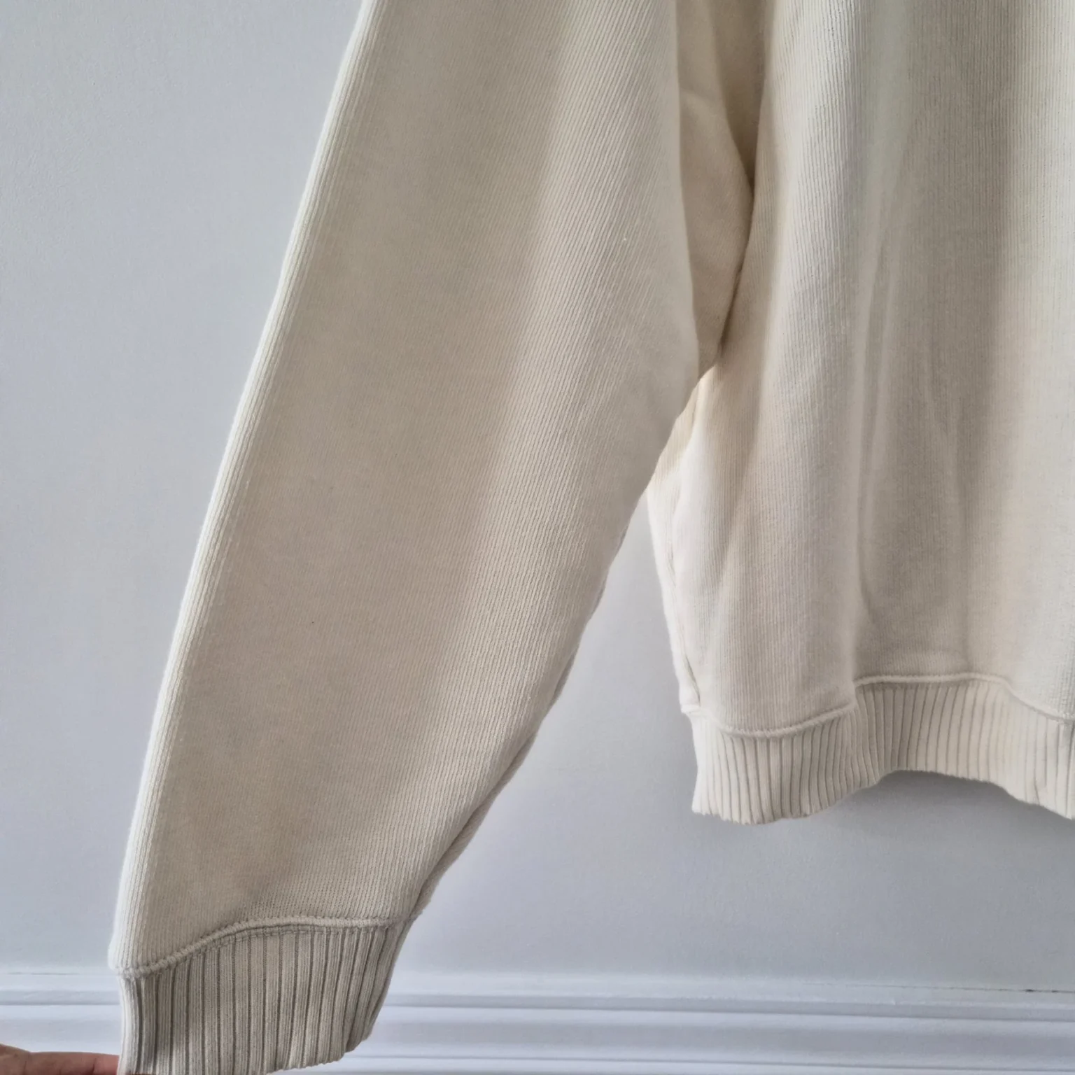 Image for Oversized sweatshirt with a loose neckline