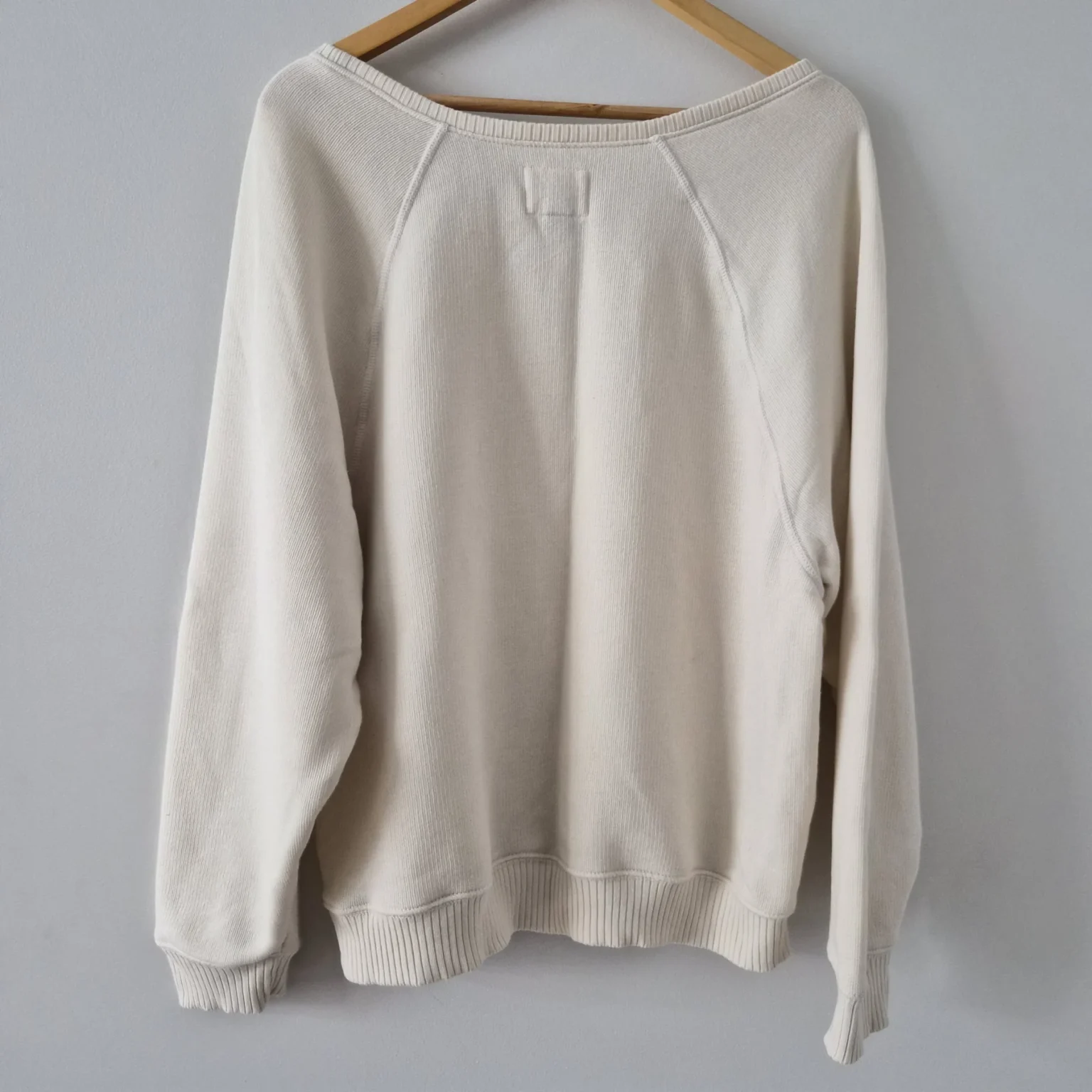Image for Oversized sweatshirt with a loose neckline