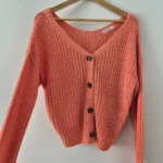 Featured thumbnail for Openwork knitted cardigan