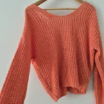 Thumbnail for Openwork knitted cardigan