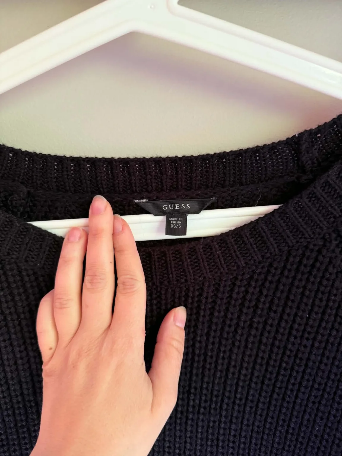 Image for Guess knitted poncho – XS