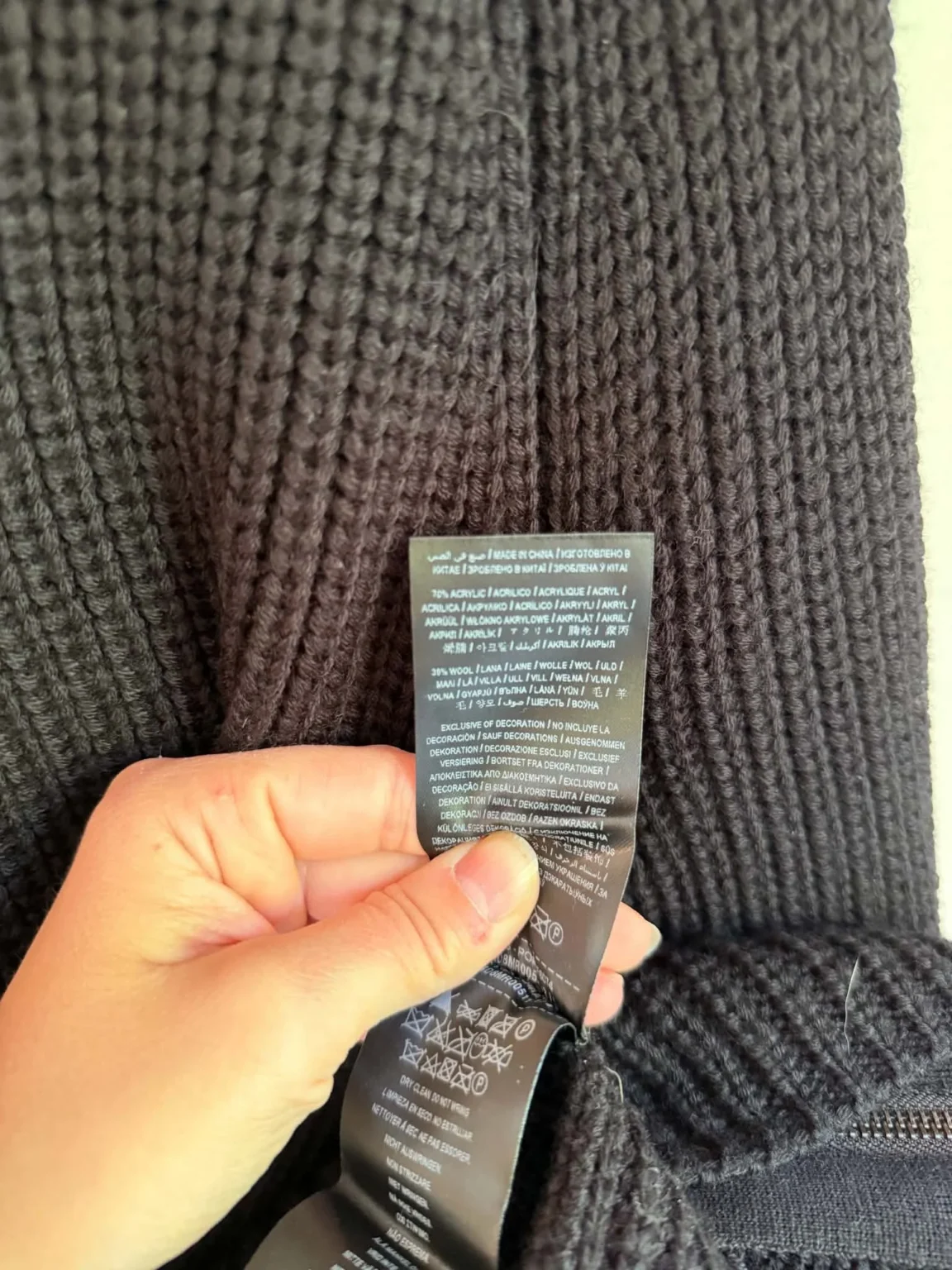 Image for Guess knitted poncho – XS