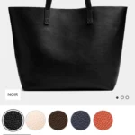Thumbnail for Minimalist, textured tote bag by Simons